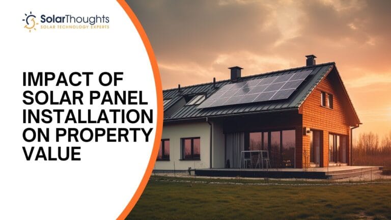 Impact of solar panel on property