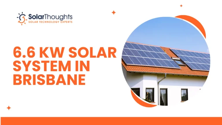 6.6 kw Solar System in Brisbane