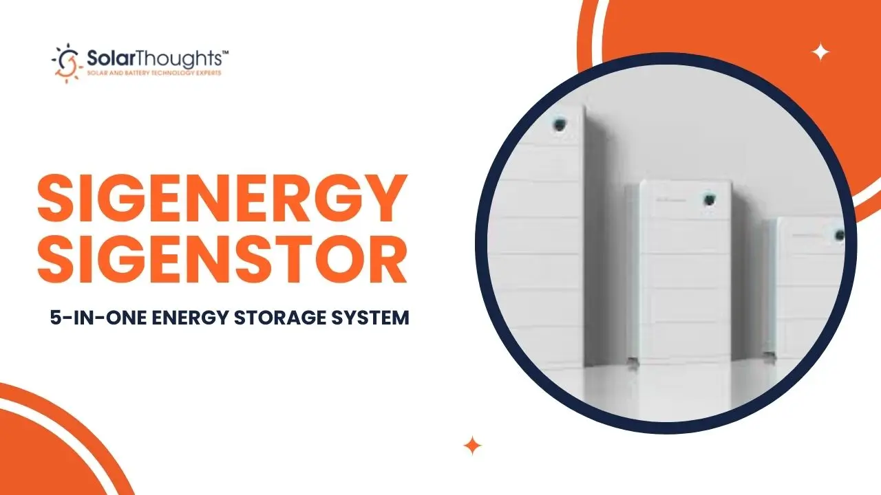 Sigenergy’s SigenStor 5-in-One Energy Storage System