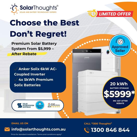 Solar Battery Offerin gold coast