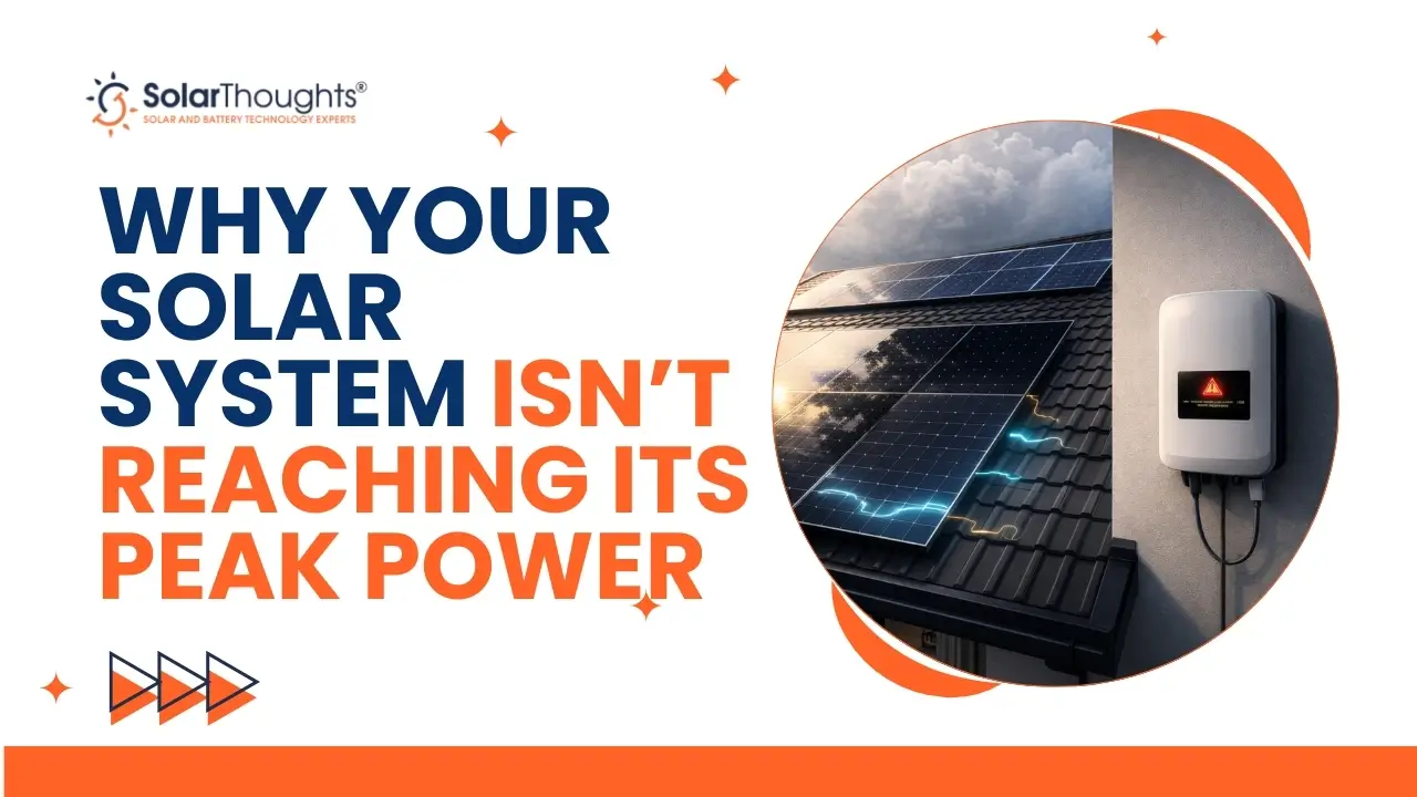 Why Your Solar System Isn’t Reaching Its Peak Power