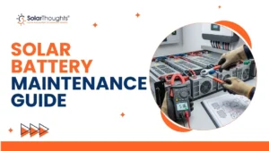 Solar Battery Maintenance Guide