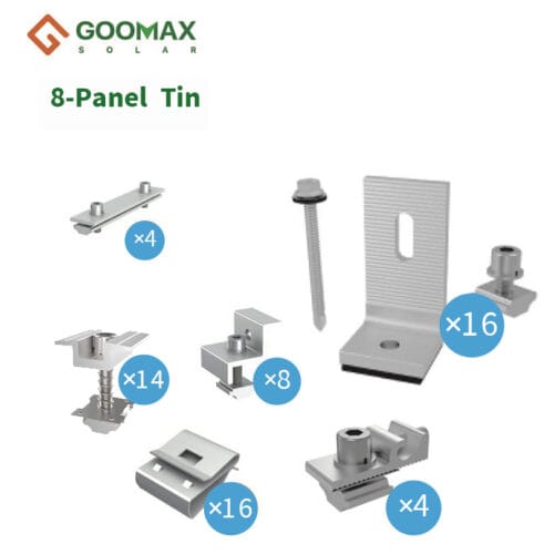 Gm tin silver 820panels20302035mm