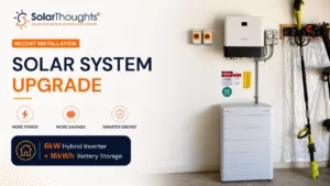 residential solar system upgrade in Queensland